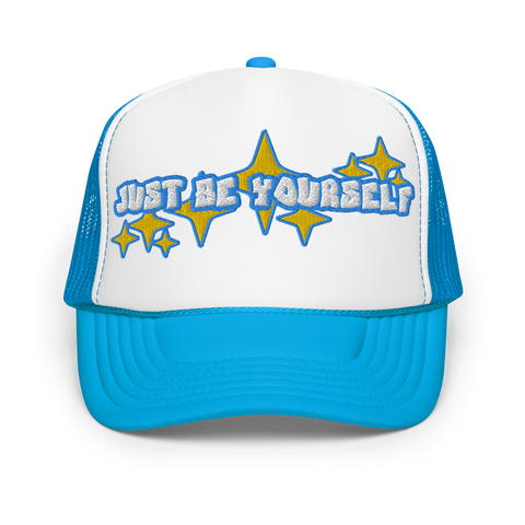 "Just Be Yourself" trucker hat