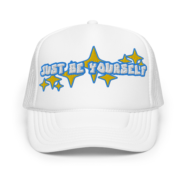 "Just Be Yourself" trucker hat